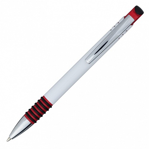 Długopis Joy, czerwony/biały  (R04433.08)
