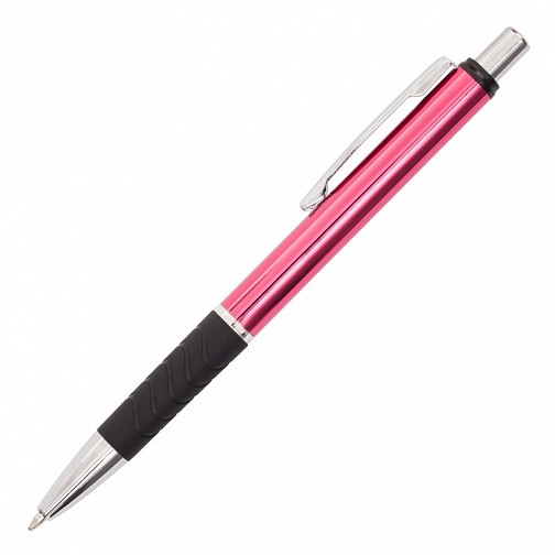 Długopis Andante, różowy/czarny  (R73400.33)