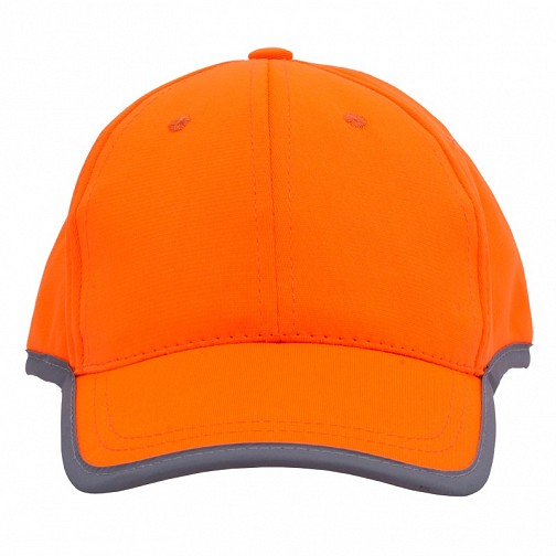 Odblaskowa czapka dziecięca Sportif, pomarańczowy  (R08717.15)