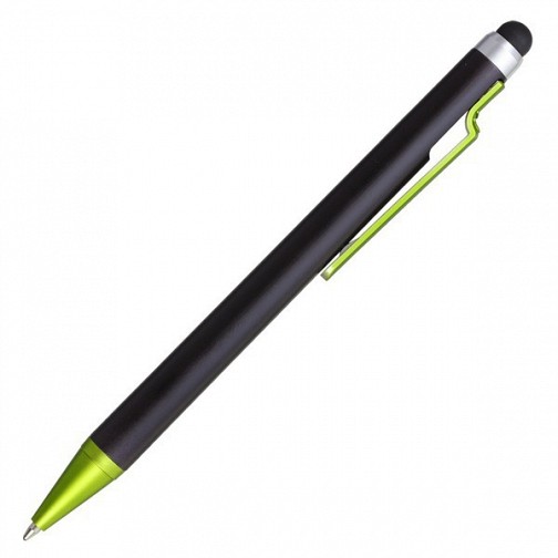 Długopis z rysikiem Amarillo, zielony/czarny  (R73385.05)