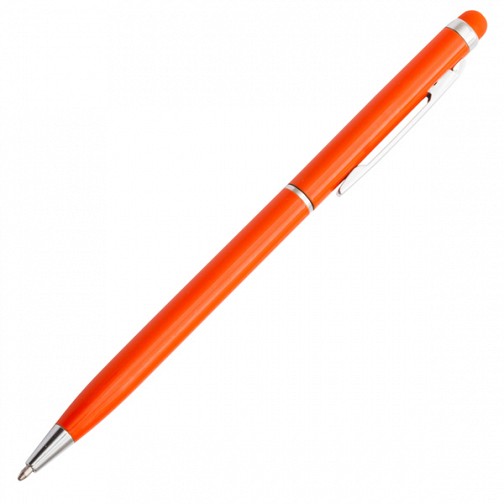 Długopis aluminiowy Touch Tip, pomarańczowy  (R73408.15)