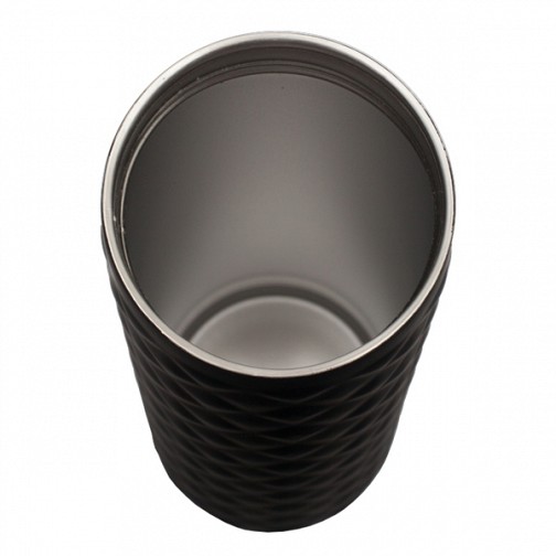 Kubek izotermiczny Tallin 450 ml, czarny  (R08321.02)