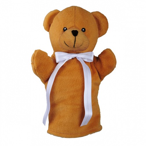Pacynka Teddy Bear, brązowy  (R73903.13)