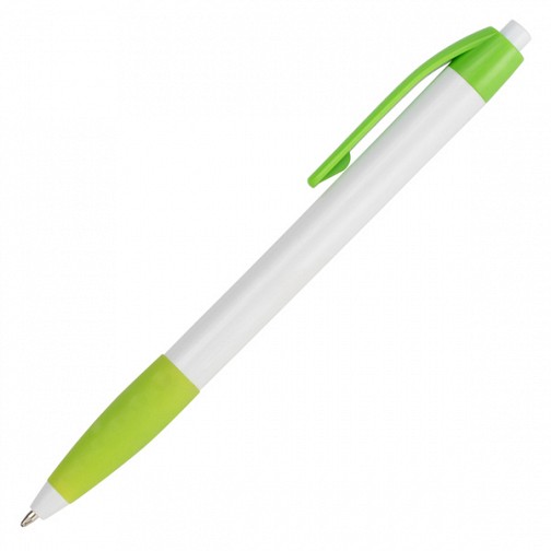 Długopis Pardo, jasnozielony/biały  (R04449.55)