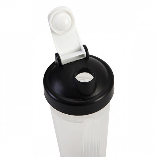 Shaker Muscle Up 600 ml, czarny/transparentny  (R08296.02)