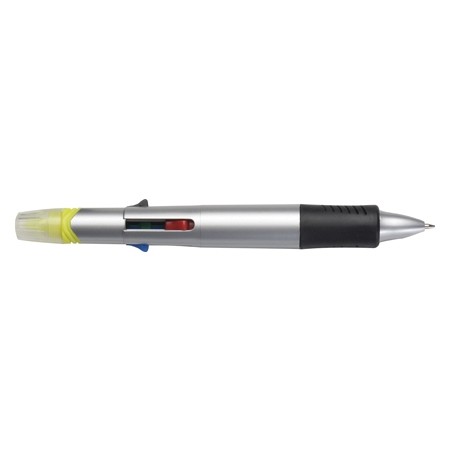 Długopis 4-kolorowy - szary - (GM-17760-07)