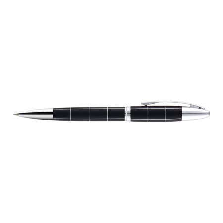 Długopis metalowy w etui - czarny - (GM-18451-03)