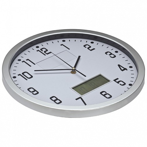 Zegar ścienny CrisMa - biały - (GM-41240-06)