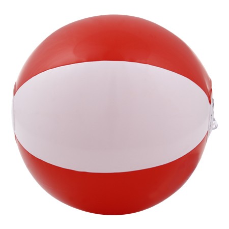 Piłka plażowa, mała - czerwony - (GM-58261-05)