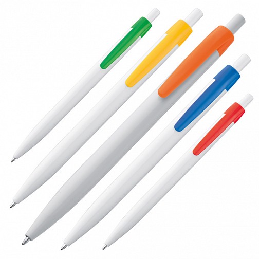 Długopis plastikowy - czerwony - (GM-18656-05)