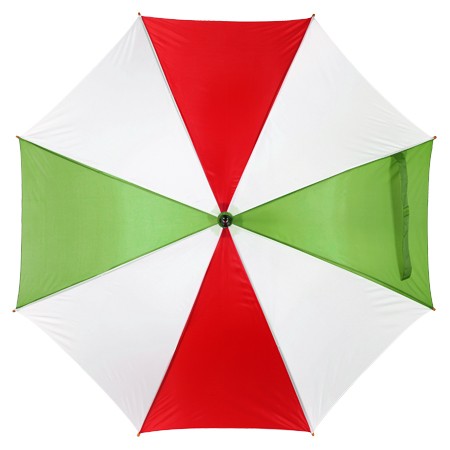 Parasol automatyczny - zielono-biało-czerwony - (GM-45131-59)