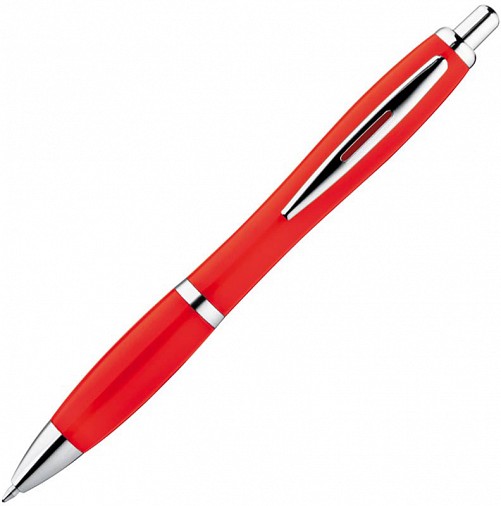 Długopis plastikowy - czerwony - (GM-11679-05)