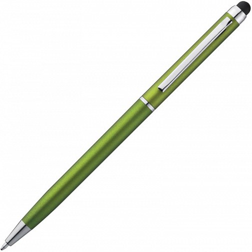 Długopis plastikowy do ekranów dotykowych - jasno zielony - (GM-18786-29)