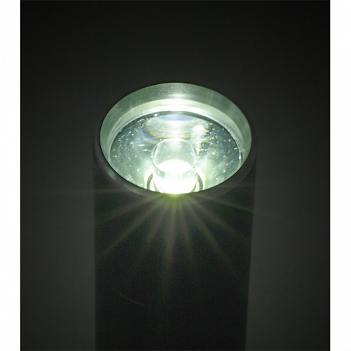 Latarka Aglow LED, czarny - druga jakość (R35668.O)
