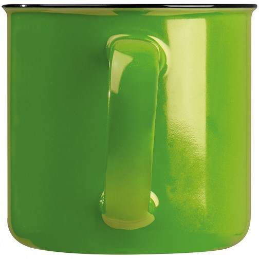 Kubek ceramiczny - zielony - (GM-80843-09)