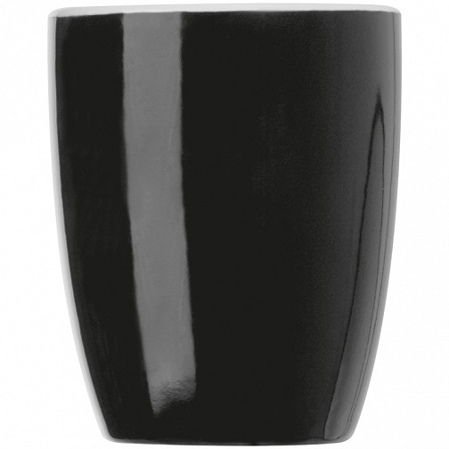 Kubek ceramiczny - czarny - (GM-80921-03)