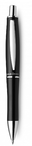 Zestaw piśmienny Charles Dickens, ołówek mechaniczny, długopis, etui (V1652-03)