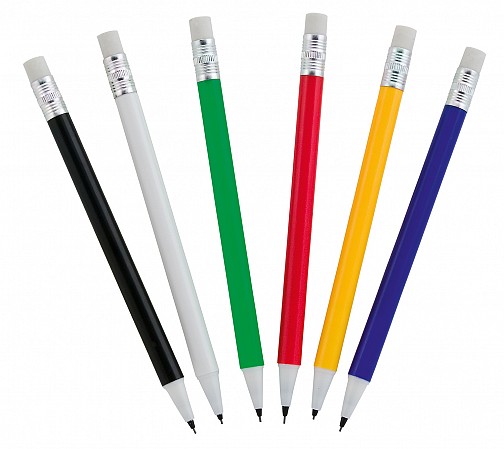 Ołówek mechaniczny, gumka (V1457-02)