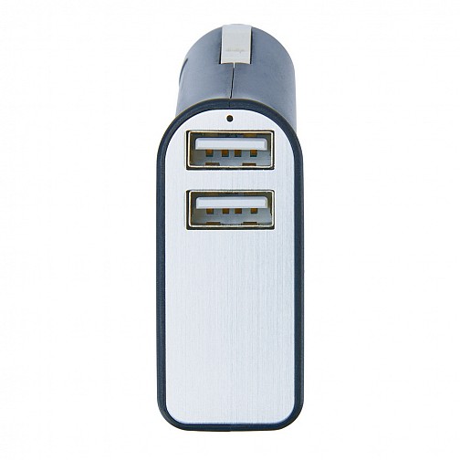 Wielofunkcyjna ładowarka samochodowa USB (P302.401)
