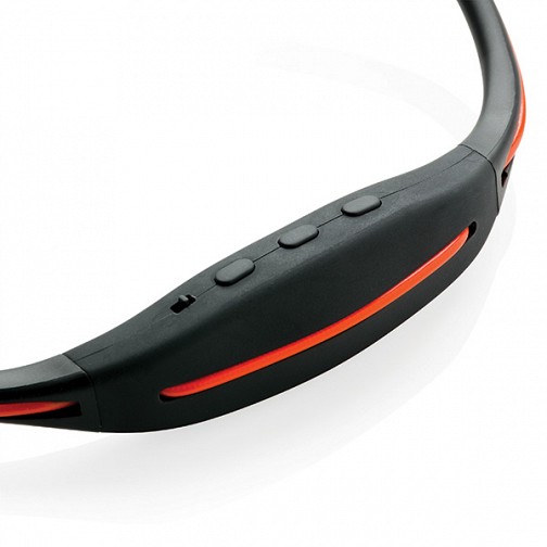 Bezprzewodowe słuchawki sportowe z LED (P326.721)