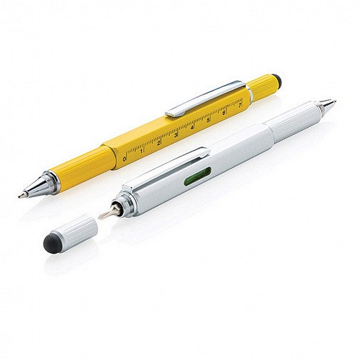 Długopis 5 w 1, narzędzie wielofunkcyjne (P221.552)