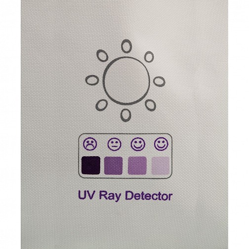 Torba plażowa, wykrywacz promieni UV (V7659-17)