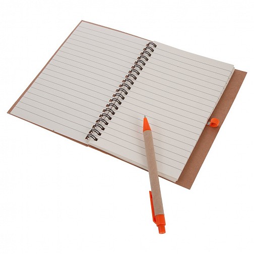 Notatnik ok. A5 z długopisem (V2389-07)