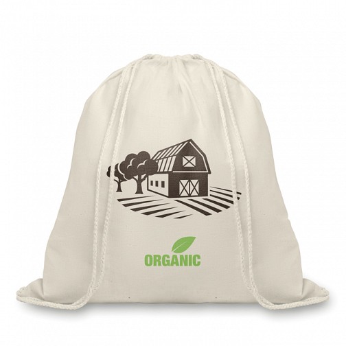 Organiczny worek ze sznurkiem - ORGANIC HUNDRED (MO8974-13)