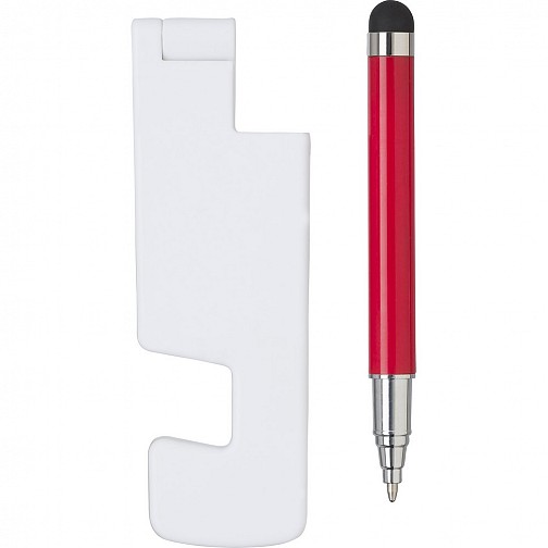Stojak na telefon, długopis, touch pen (V2872-05)