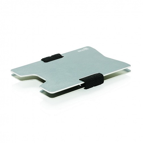 Minimalistyczny aluminiowy portfel, ochrona RFID (P820.462)