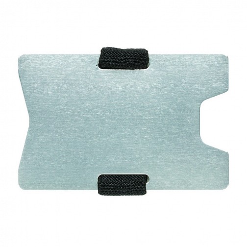 Minimalistyczny aluminiowy portfel, ochrona RFID (P820.462)