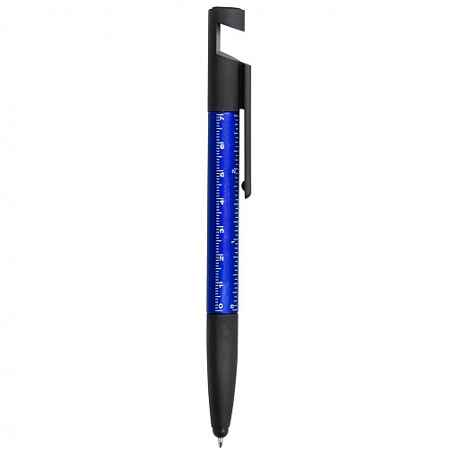 Długopis wielofunkcyjny, czyścik do ekranu, linijka, stojak na telefon, touch pen, śrubokręty (V1849-04)