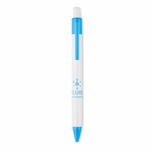 Długopis plastikowy - CHUPI WHITE (MO3361-12)