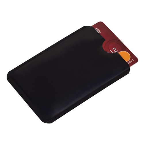 Etui na kartę zbliżeniową RFID Shield, czarny  (R50169.02)