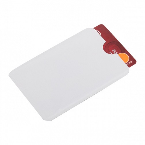 Etui na kartę zbliżeniową RFID Shield, biały  (R50169.06)