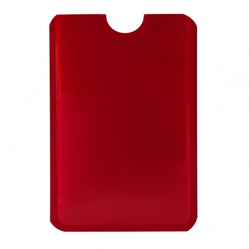 Etui na kartę zbliżeniową RFID Shield, czerwony  (R50169.08)