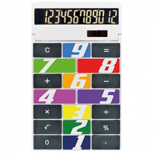 Kalkulator CrisMa - biały - (GM-33415-06)
