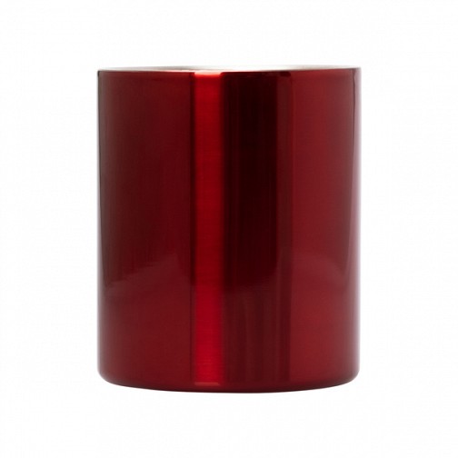 Kubek stalowy Stalwart 240 ml, czerwony  (R08490.08)