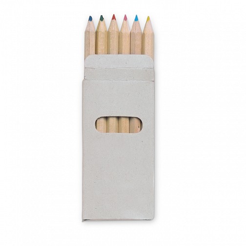 6 kolorowych ołówków - ABIGAIL (KC2478-99)
