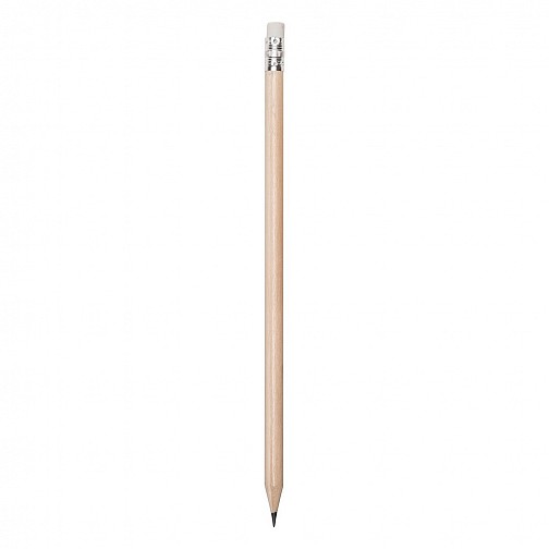 Drewniany ołówek z gumką (V7682-00)