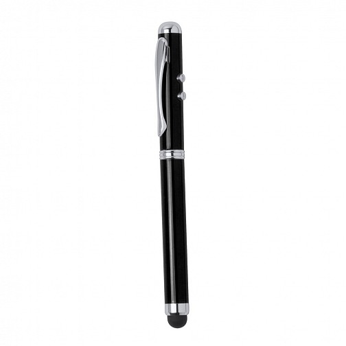 Wskaźnik laserowy, lampka LED, długopis, touch pen (V3459-03)