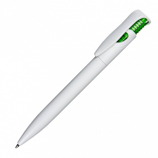 Długopis Fast, zielony/biały  (R73342.05)