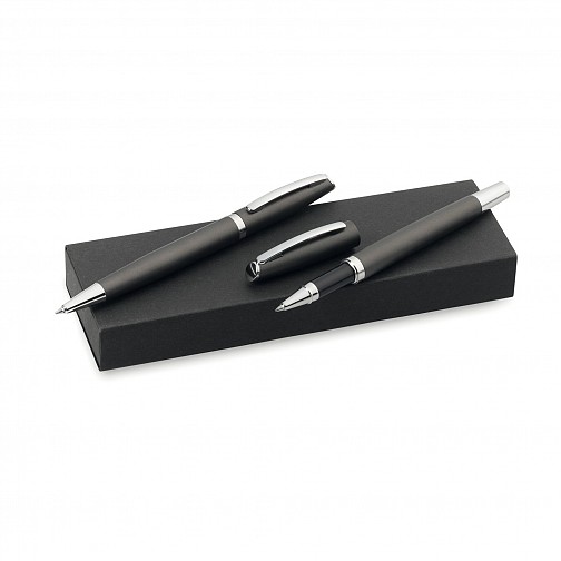 Zestaw piśmienny, długopis i pióro kulkowe (V1518-19)