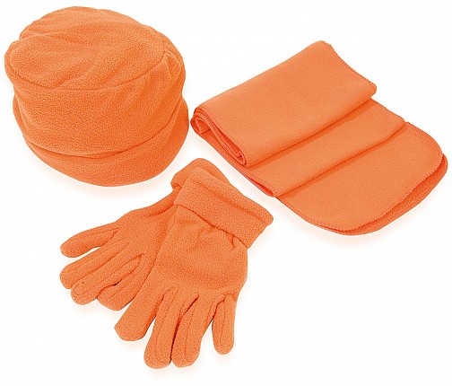Zestaw zimowy, czapka, szalik, rękawiczki (V7074-07)
