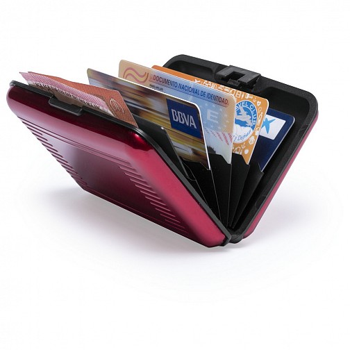 Etui na karty kredytowe, ochrona przed RFID (V2881-05)