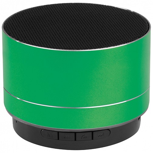 Aluminiowy głośnik Bluetooth - zielony - (GM-30899-09)