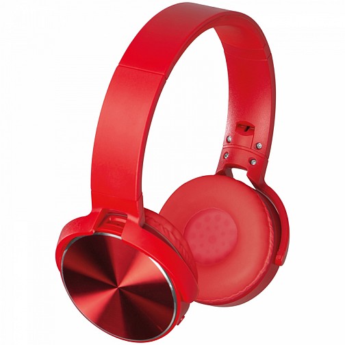 Słuchawki - czerwony - (GM-30921-05)