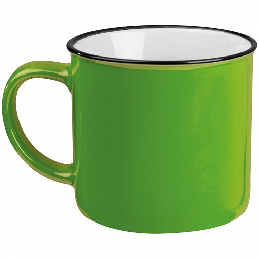 Kubek ceramiczny - zielony - (GM-80843-09)