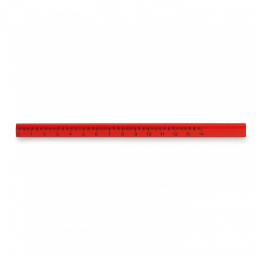 Ołówek stolarski z linijką - MADEROS (MO8686-05)