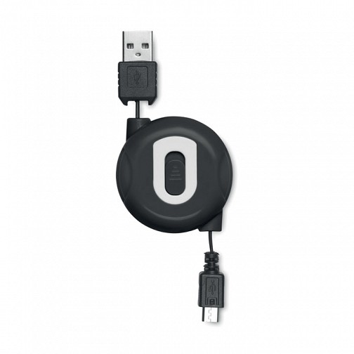 Kabel USB-mikroUSB zwijany - COMPACTMICRO (MO8733-03)